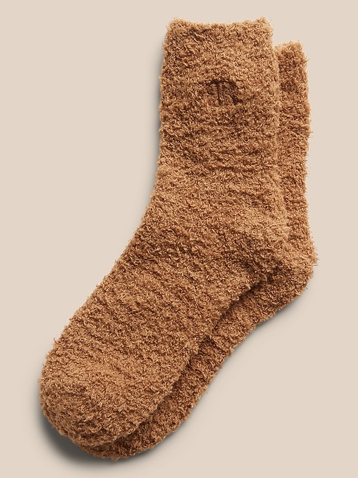 Fuzzy Sock  Banana Republic