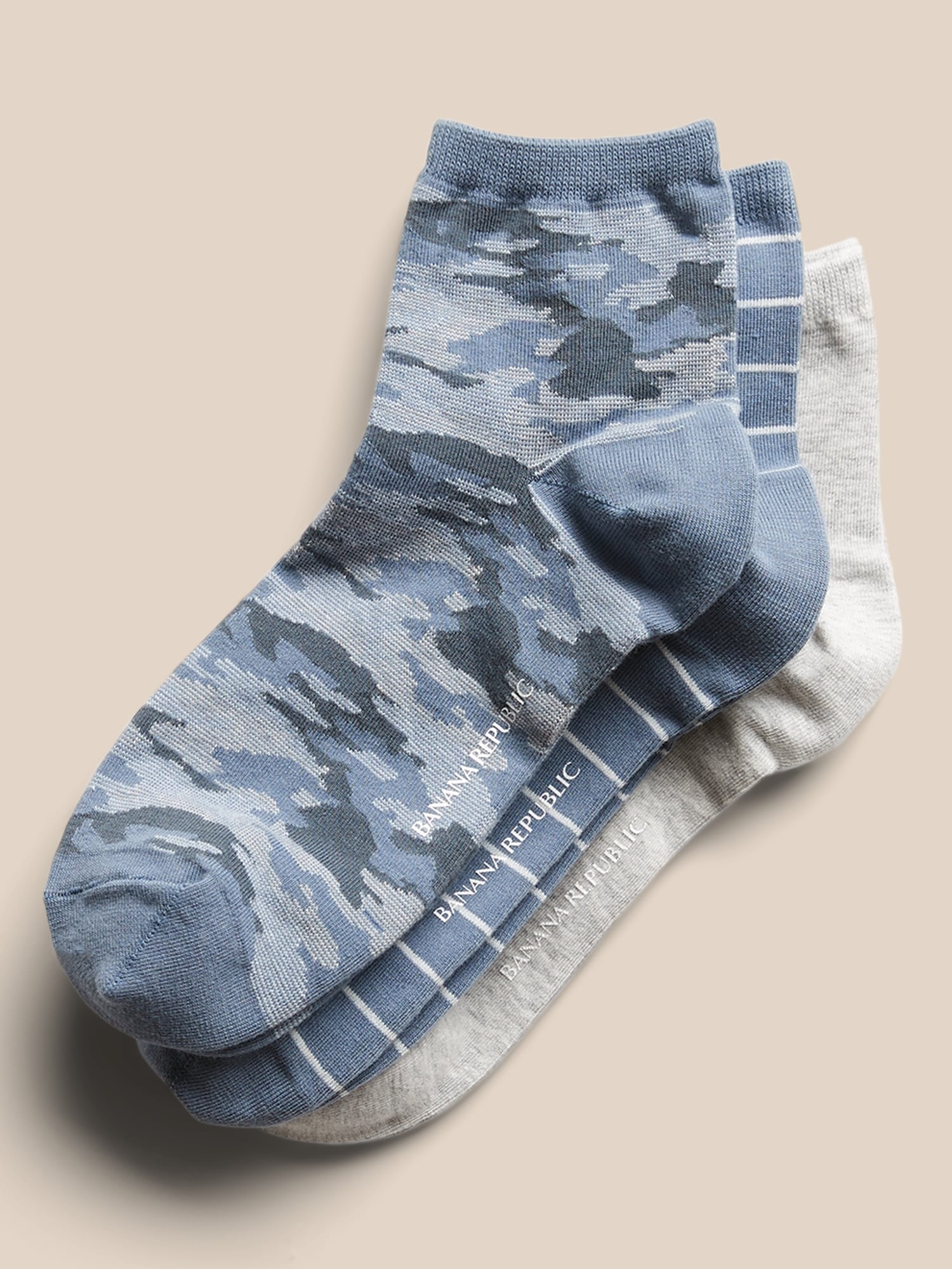 Camo Ankle Sock 3-Pack