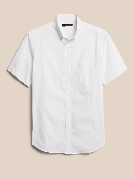Image number 4 showing, Slim Tech-Stretch Cotton Shirt