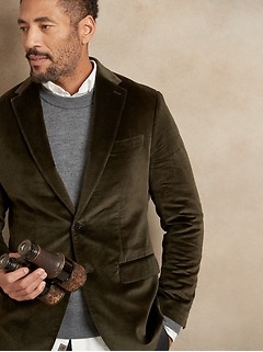 Velvet Blazer | Banana Republic