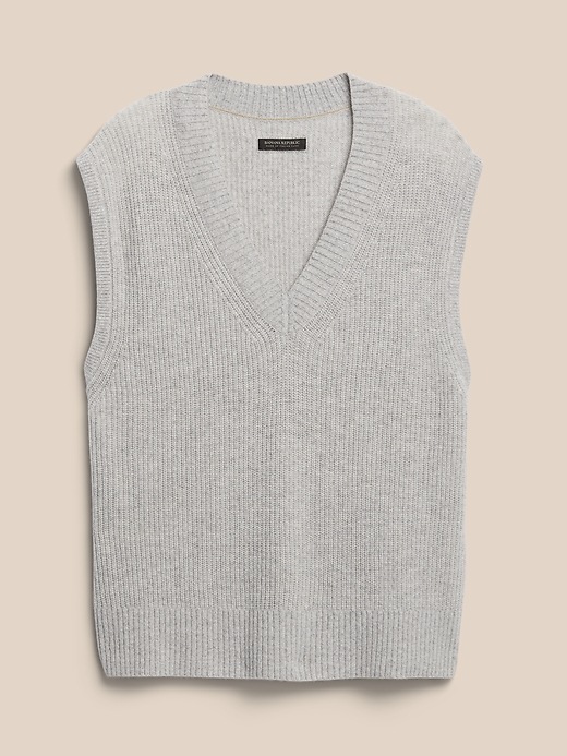 Image number 4 showing, Italian Merino-Blend Sweater Vest