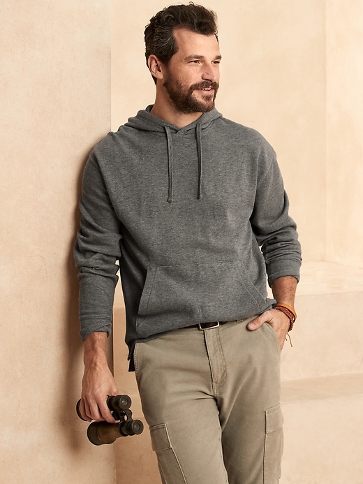 Banana Republic Double-Knit Hoodie. 1