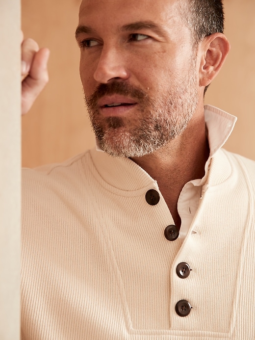 French Rib Sweatshirt Banana Republic