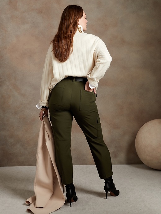 Image number 8 showing, High-Rise Tapered Cargo Pant