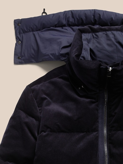 Image number 5 showing, Corduroy Puffer Coat