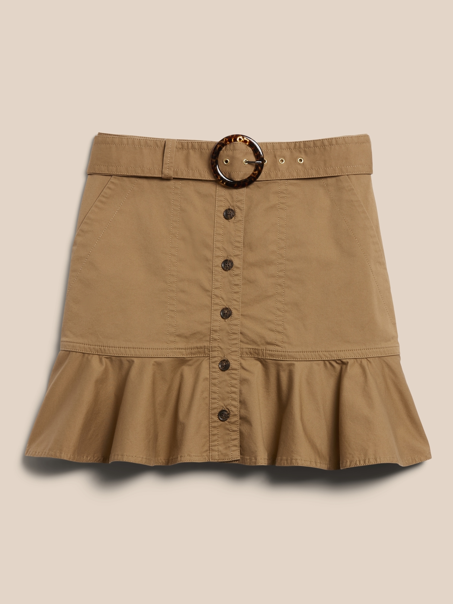 Tiered Mini Skirt Banana Republic