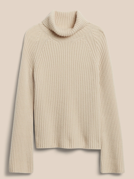 Image number 4 showing, Heritage Cashmere Flare-Sleeve Sweater