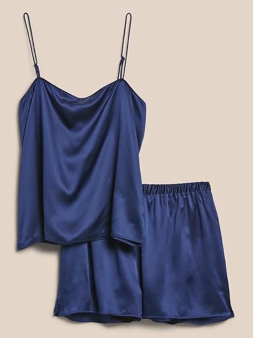 Silk Pajama Short Set | Banana Republic