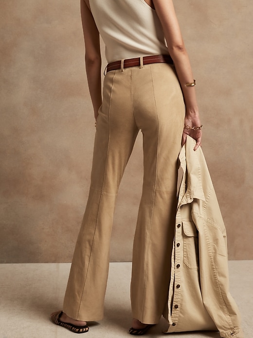 Image number 2 showing, Heritage Bootcut Suede Pant