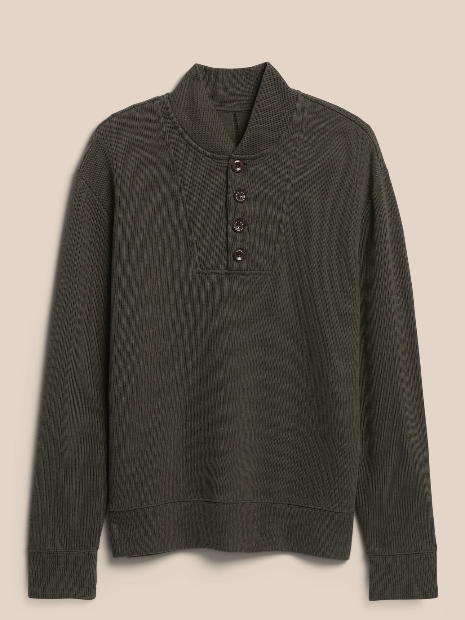 French Rib Sweatshirt | Banana Republic