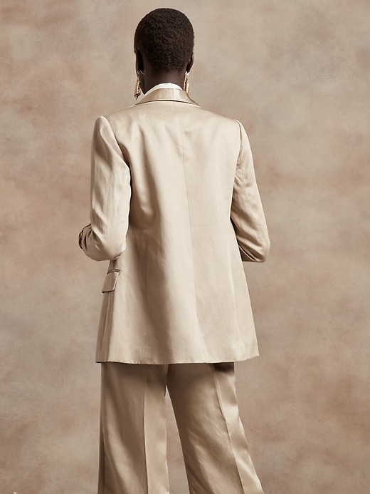 Image number 2 showing, TENCEL&#153-Linen Tuxedo Blazer
