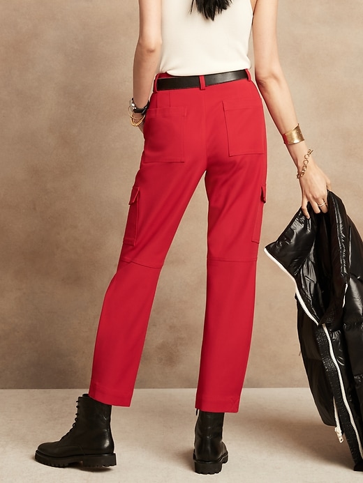 Image number 6 showing, High-Rise Tapered Cargo Pant