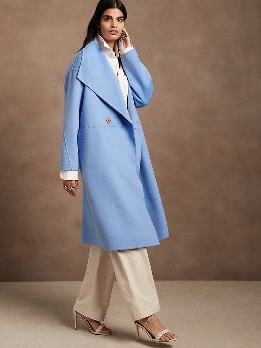 oversized double face coat