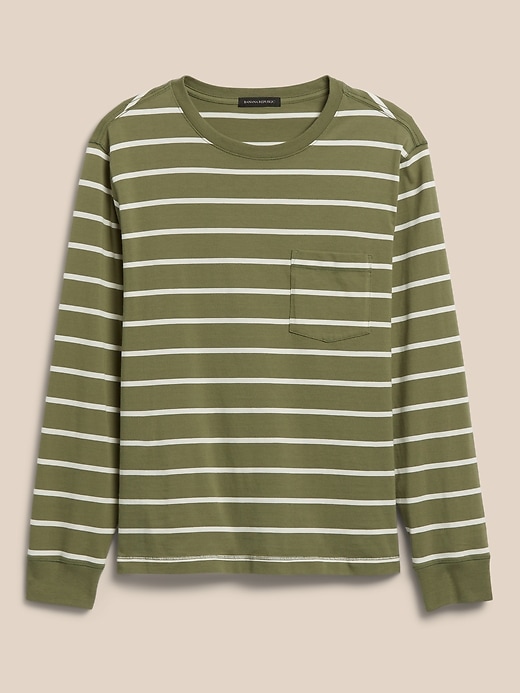 Image number 7 showing, Authentic SUPIMA® Long-Sleeve T-Shirt