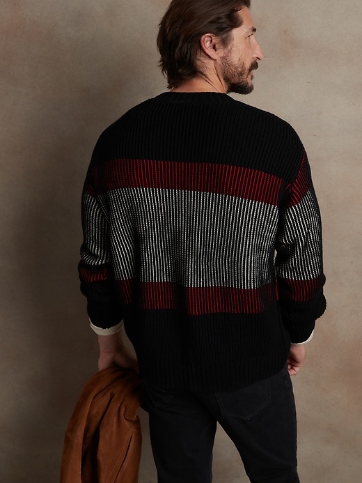 Image number 3 showing, Oversized Organic Cotton Sweater