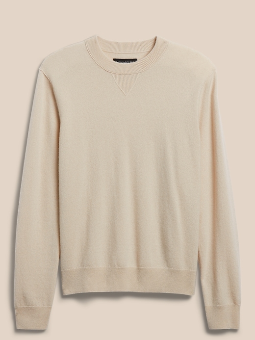 Image number 7 showing, Cashmere Crew-Neck Sweater