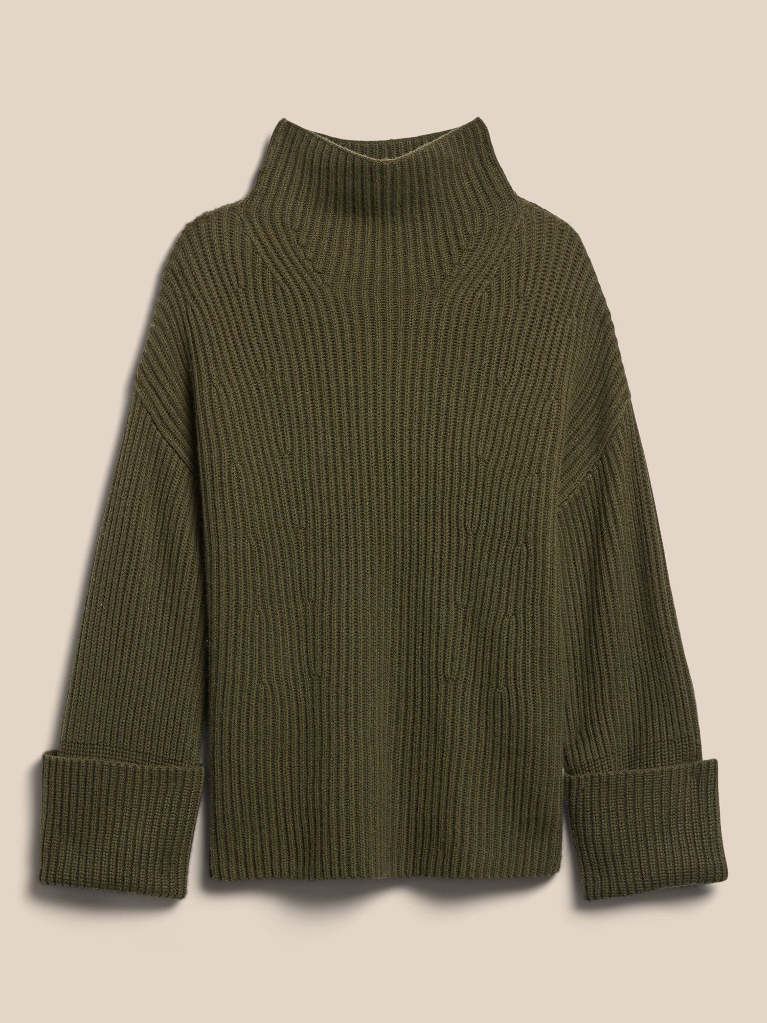 Oversized Merino-Cashmere Sweater | Banana Republic