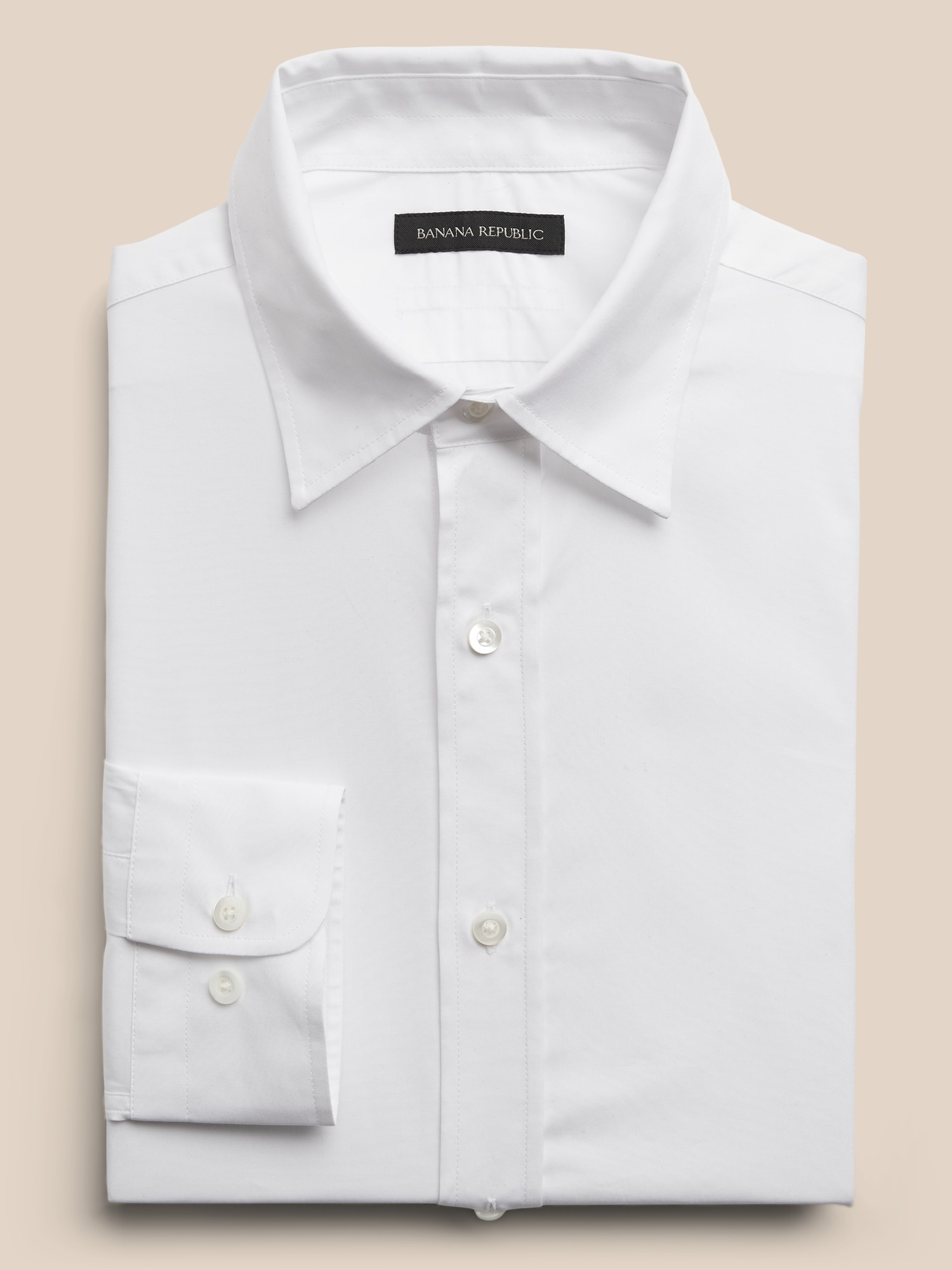 Banana republic mens store white dress shirt