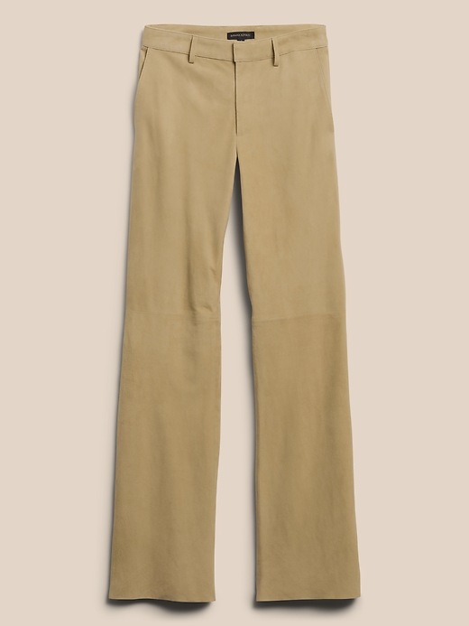 Image number 5 showing, Heritage Bootcut Suede Pant