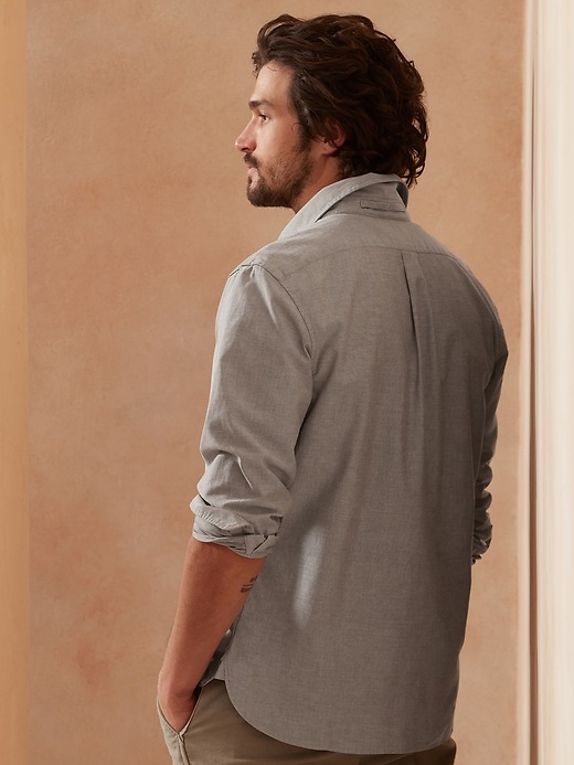 Image number 8 showing, Untucked Oxford Shirt