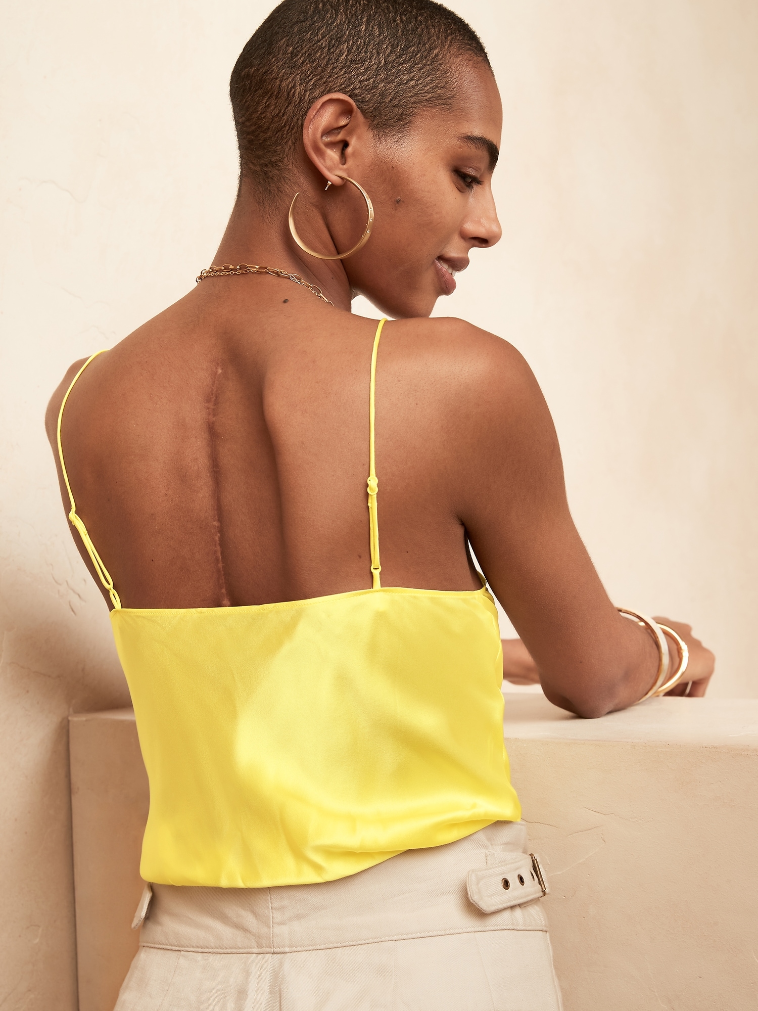 Bliss Silk Camisole | Banana Republic