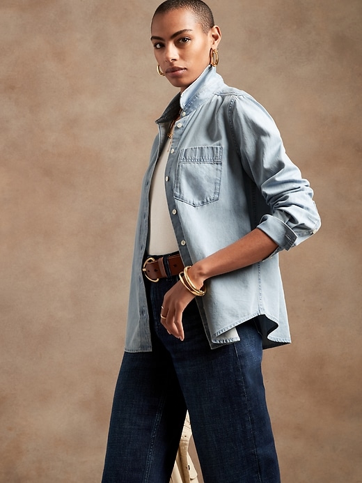 Image number 1 showing, The Classic Denim Shirt