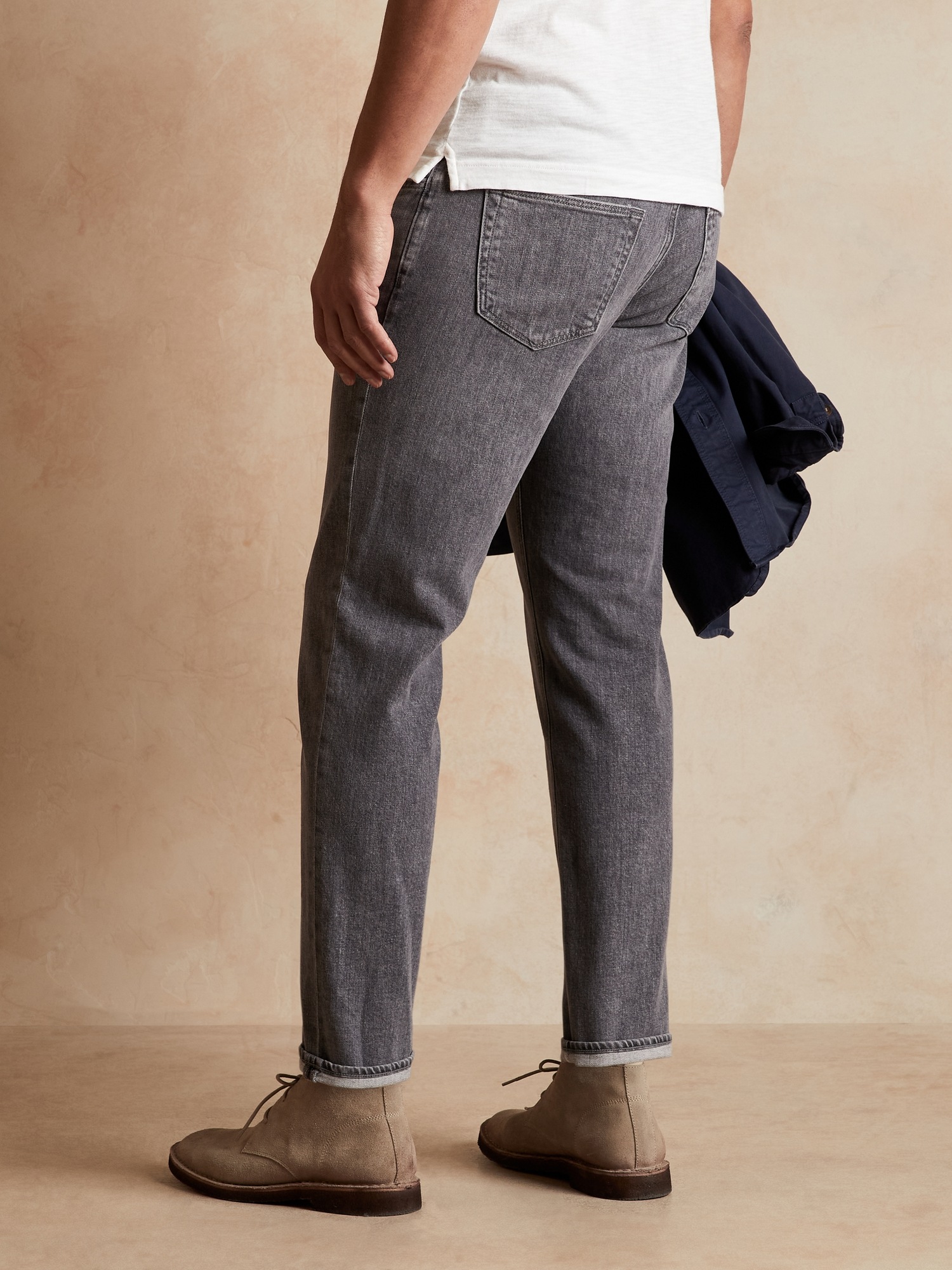 Tapered Organic Cotton Jean Banana Republic