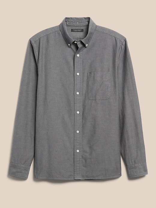Image number 7 showing, Untucked Oxford Shirt