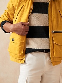 ジャケット・アウター vintage BANANA REPUBLIC nylon jacket BR ARCHIVES Hooded Nylon Jacket | Banana Republic
