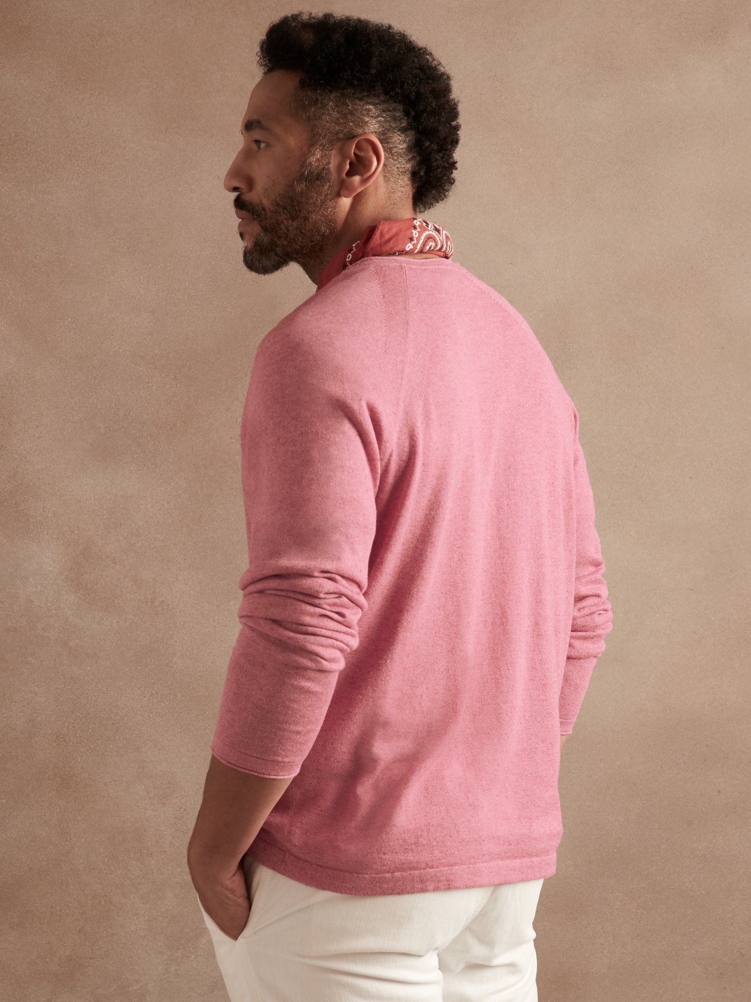Livorno Silk-Linen Sweater