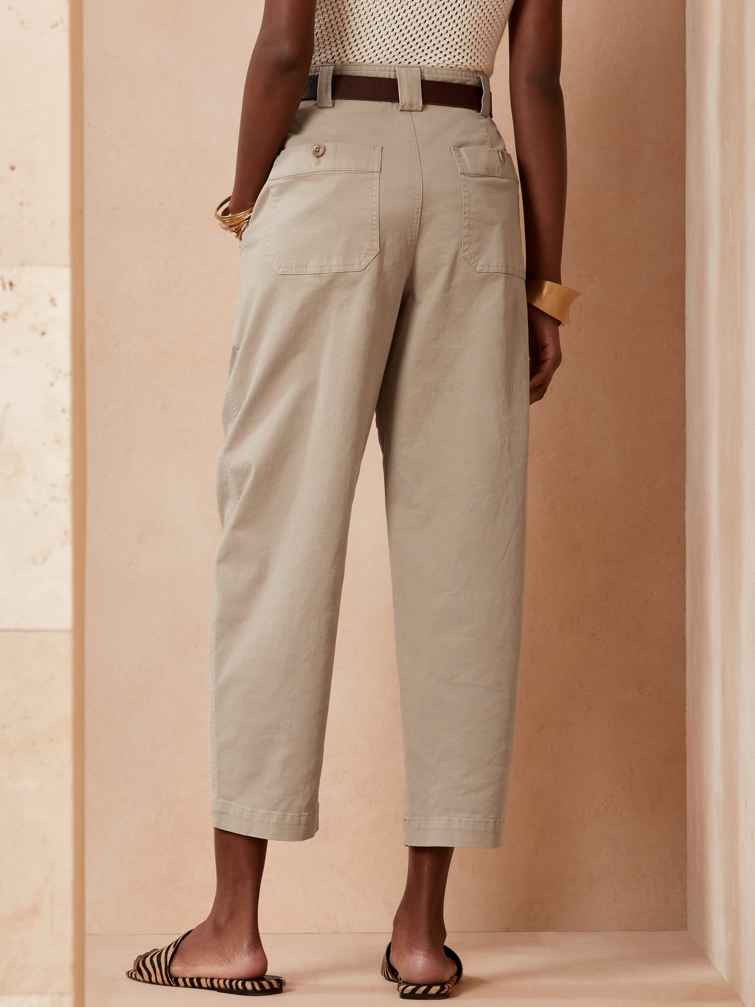 The Barrel Pant | Banana Republic