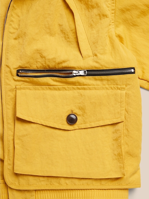 Image number 6 showing, BR ARCHIVES Hooded Nylon Jacket