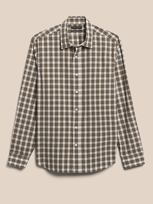 Image number 4 showing, Untucked Double-Weave Shirt