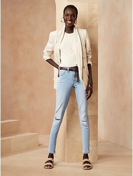 High Rise Skinny Jeans | Banana Republic