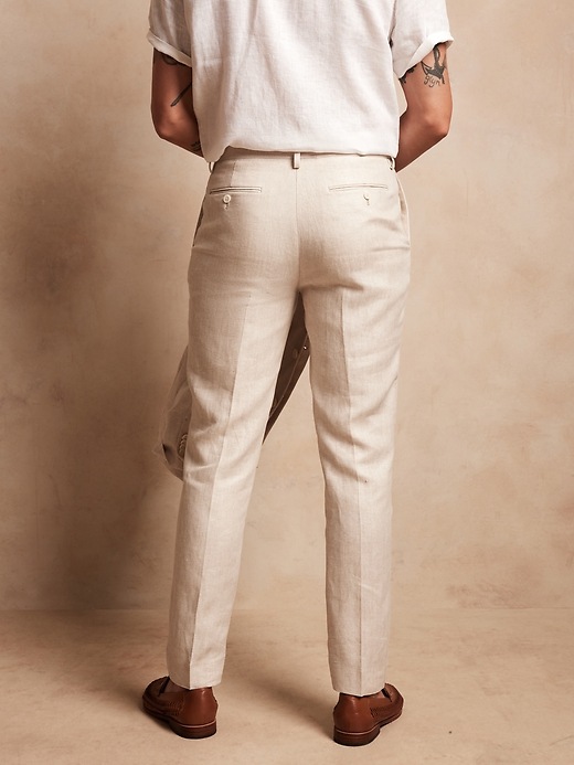Image number 2 showing, Milano Linen Suit Pant