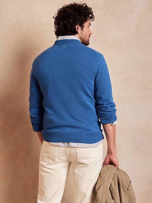 Image number 8 showing, Cashmere Crew-Neck Sweater