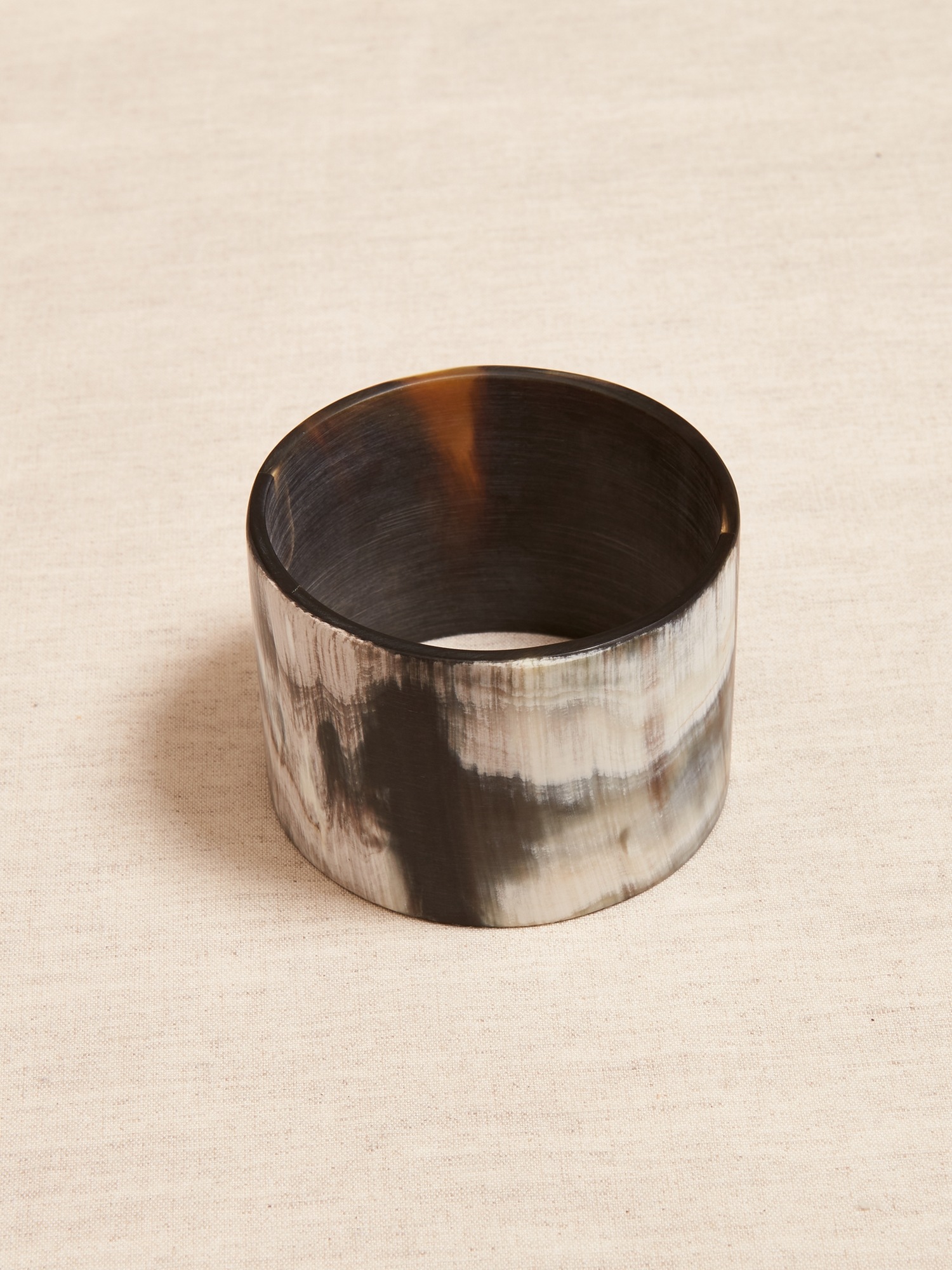 Aureus + Argent | Horn Wide Bangle