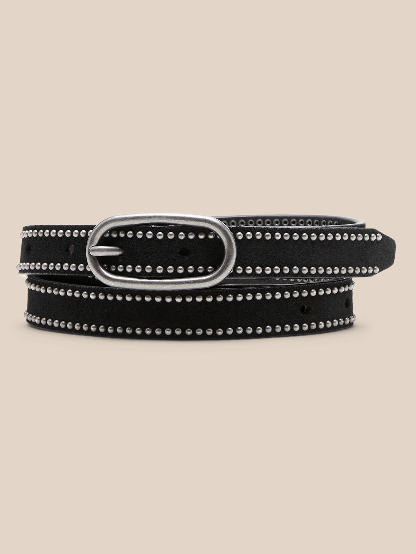 studded leather belt