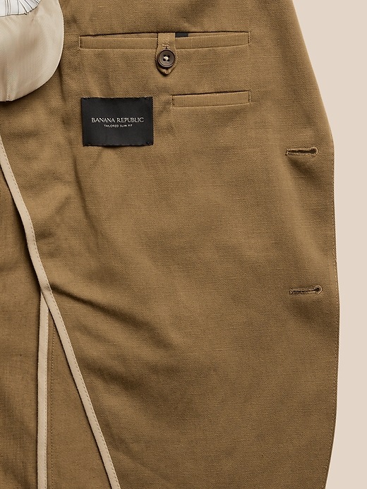 Image number 6 showing, Italian Cotton-Linen Suit Jacket
