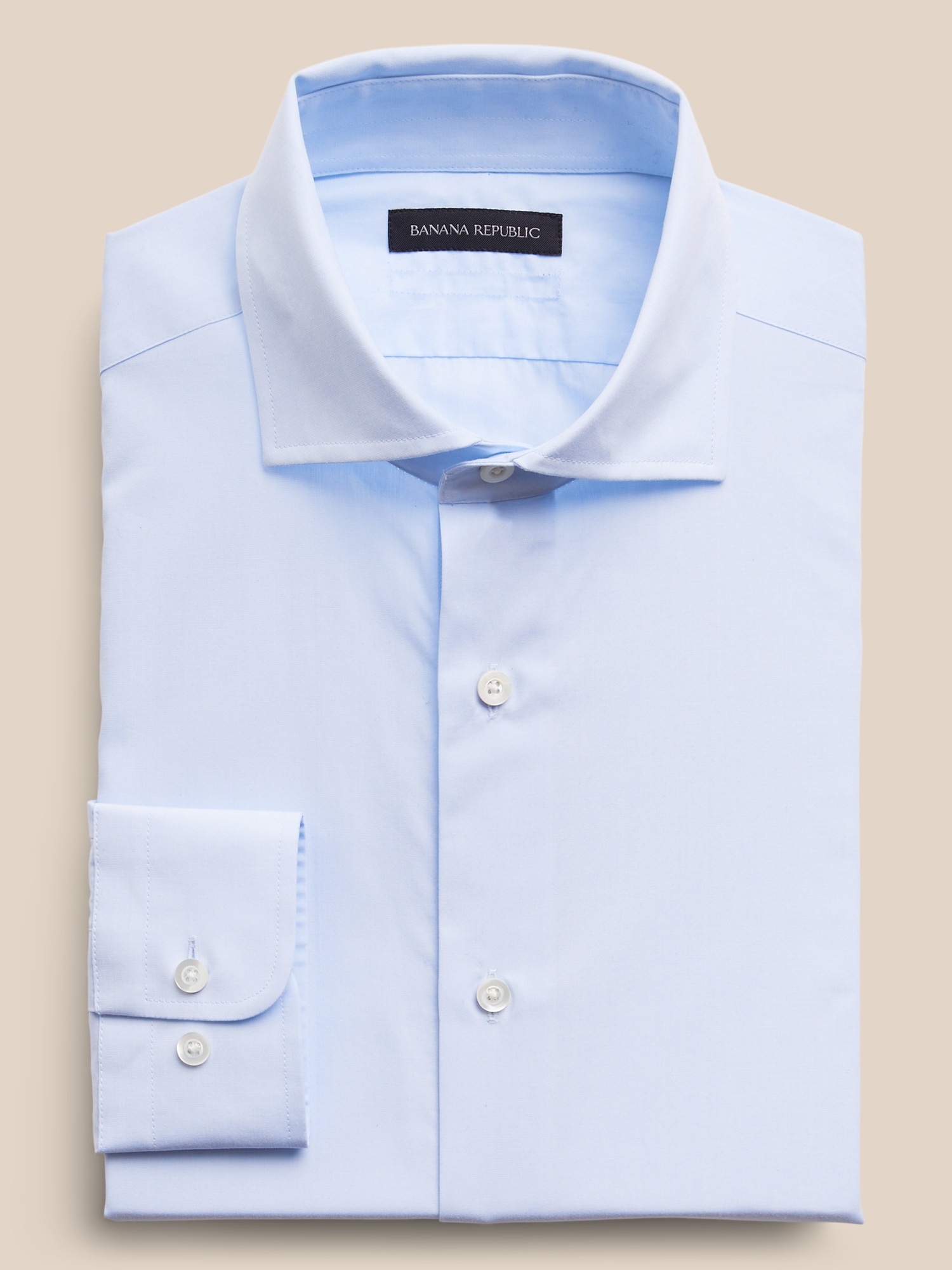 Premium Poplin Dress Shirt with Cutaway 