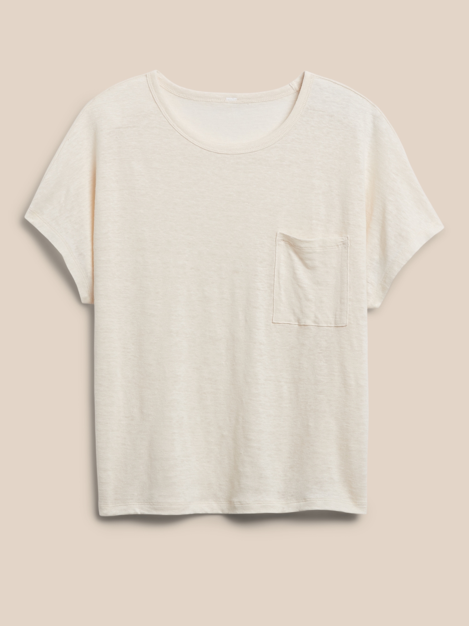 Oversized Linen T-Shirt | Banana Republic
