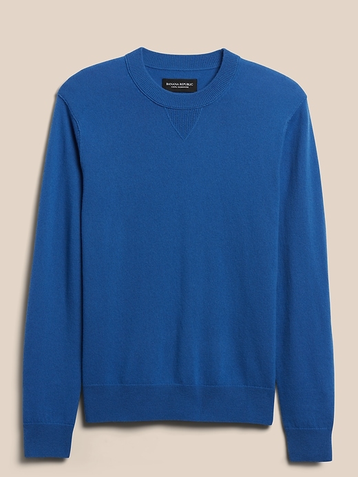 Image number 7 showing, Cashmere Crew-Neck Sweater