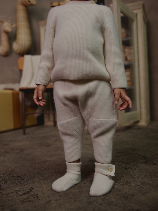 Image number 2 showing, Baby Cashmere Ribbed Sweater