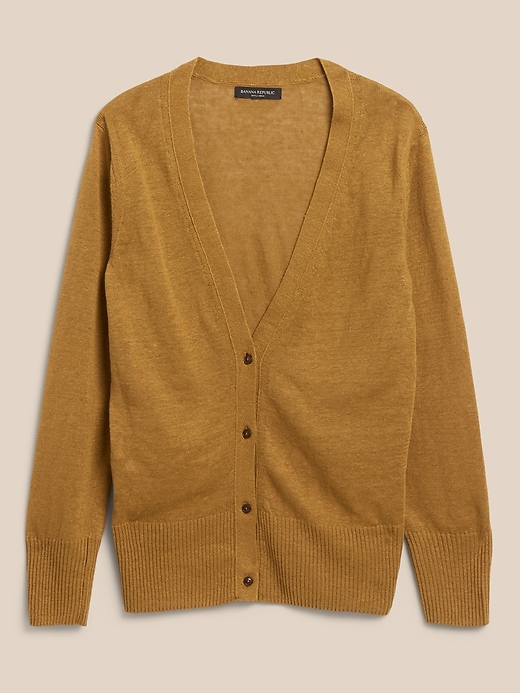 Italian Linen Cardigan | Banana Republic