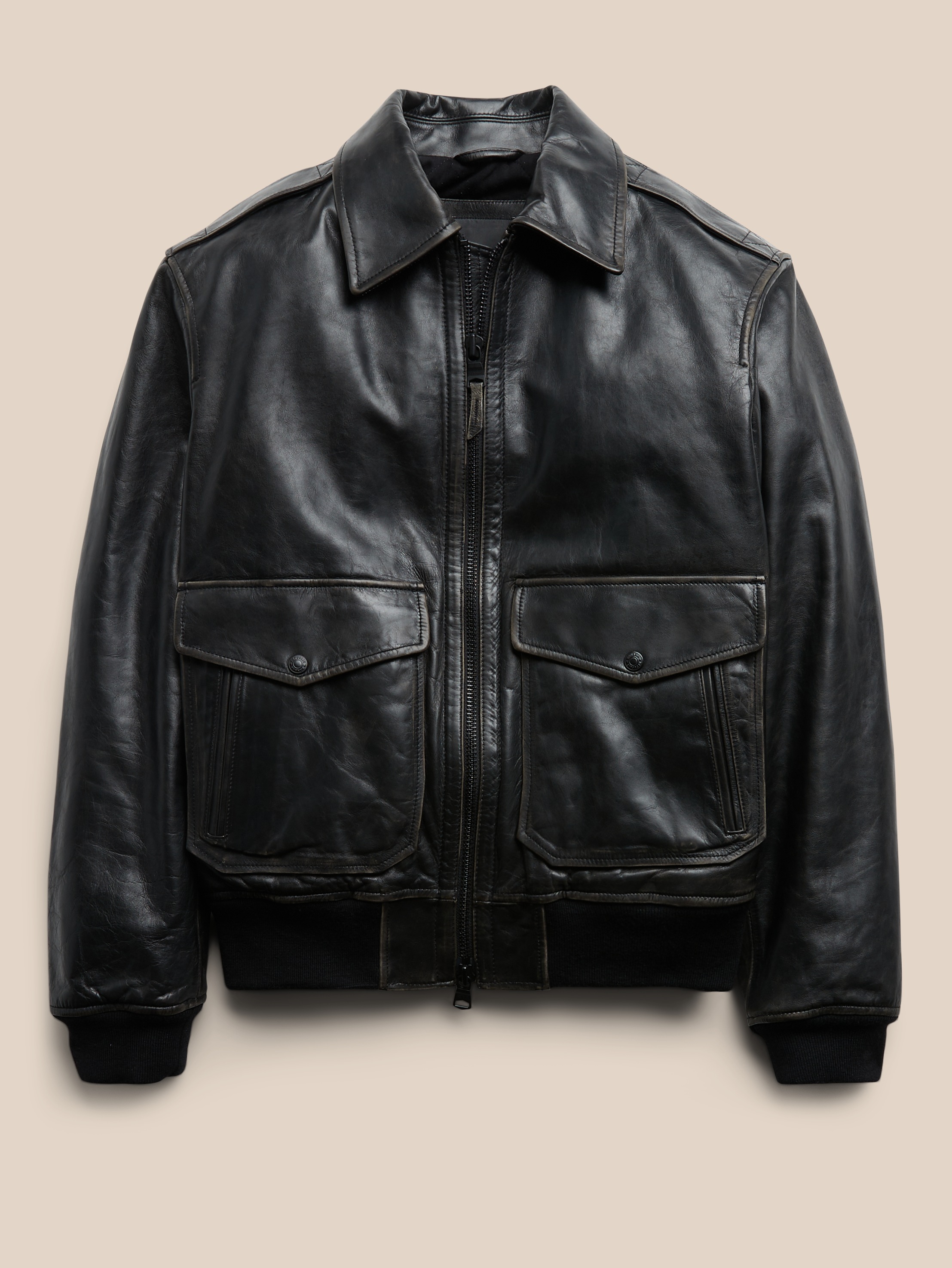 ジャケット・アウター archive BANANA REPUBLIC leather jacket cn28751577.png