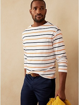 Mens Long Sleeve Tshirts | Banana Republic