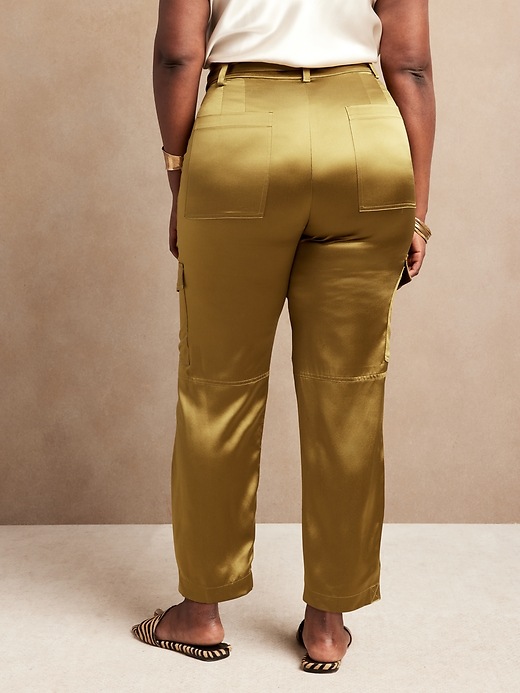 Image number 6 showing, Allure Silk Cargo Pant