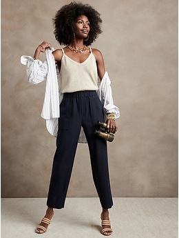 Womens Linen Pants | Banana Republic