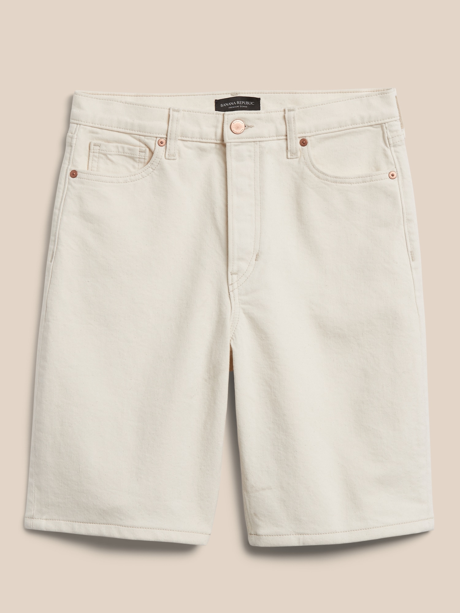 banana republic white shorts