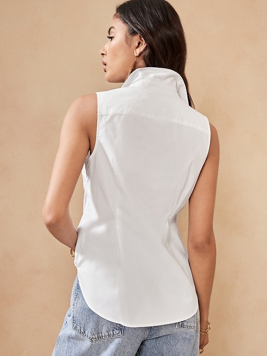 Image number 2 showing, Riley Tailored Sleeveless Shirt